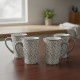 Porcelain Mug Set - 4 Pcs